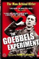 Watch The Goebbels Experiment Moviesjoy