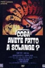 Watch Cosa avete fatto a Solange Moviesjoy