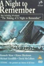Watch A Night to Remember Moviesjoy